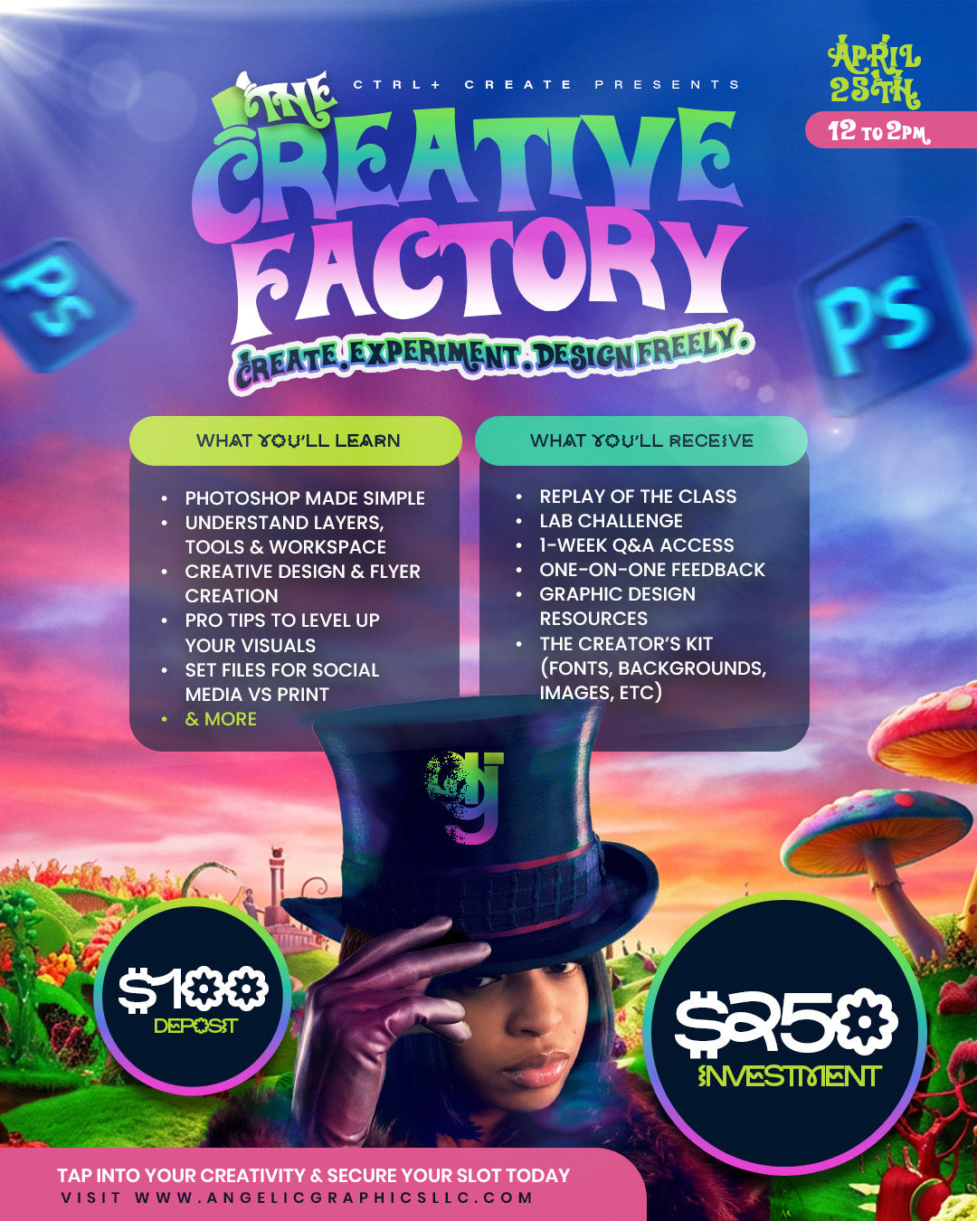 The Creative Factor: Photoshop Class Main image