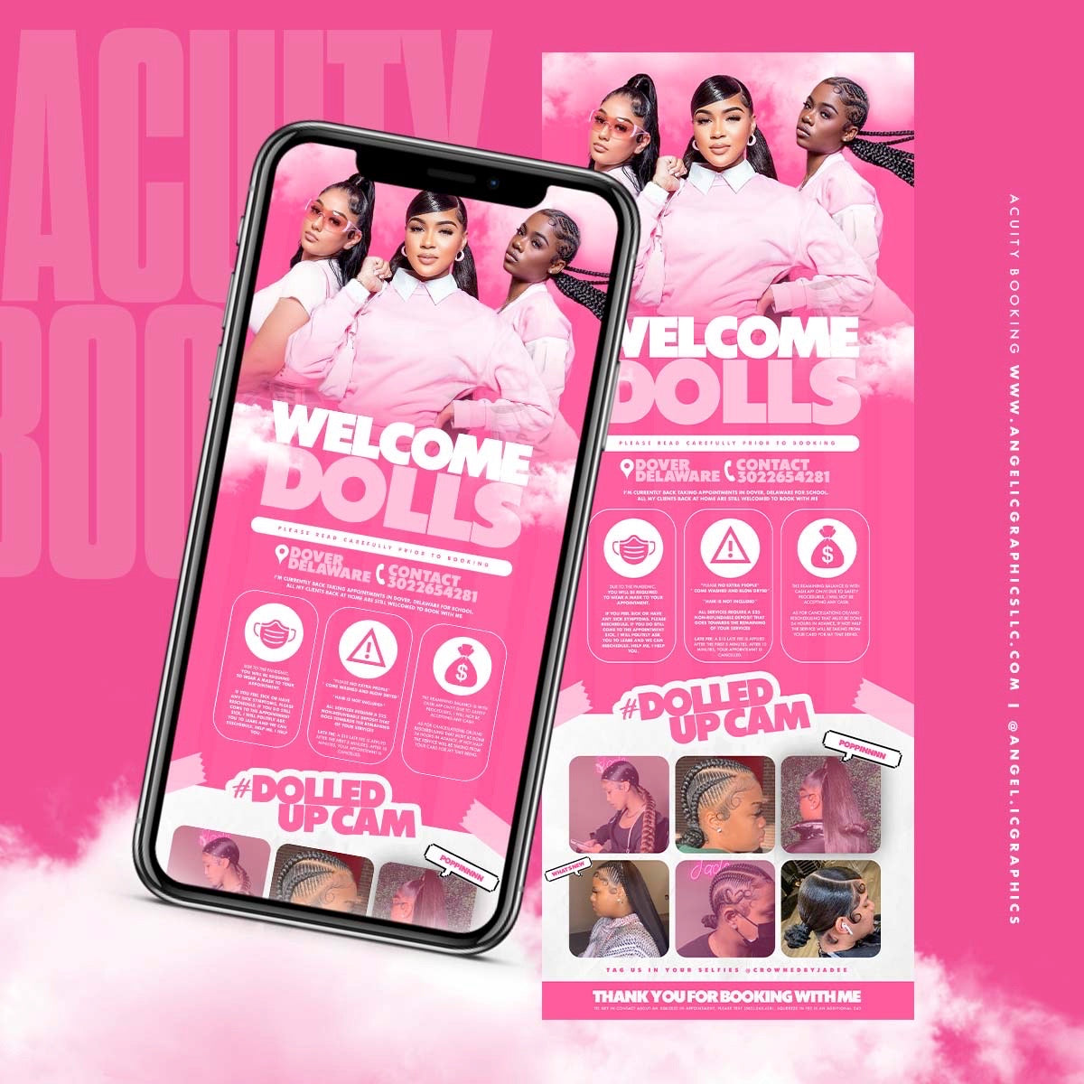 Acuity Booking Template Main image